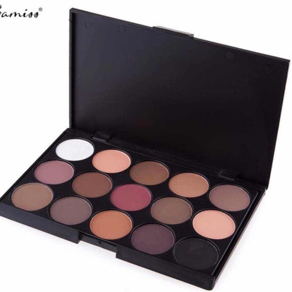 NWT20pc Makeup Brushes +15Colors Eyeshadow Palette - Picture 2 of 4